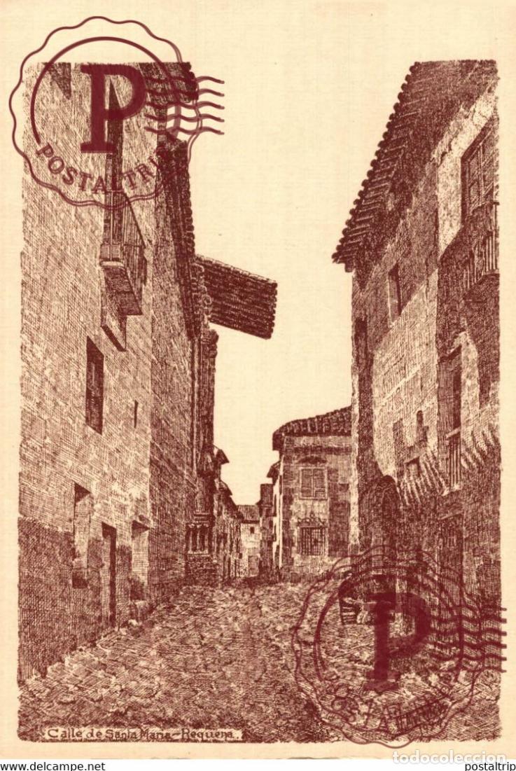 Postais: VALENCIA. REQUENA. CALLE DE SANTA MARIA.