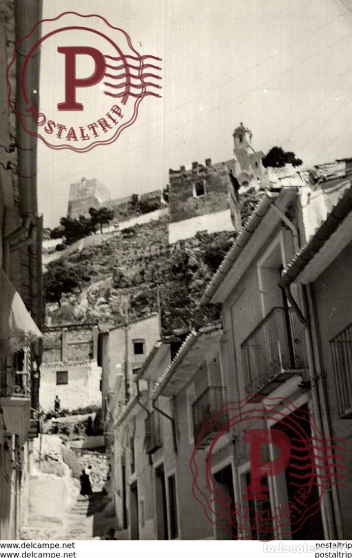 Postais: CULLERA. CALLE DE SANTA ANA, TORRE DE SU NOMBRE Y SANTUARIO DEL CASTILLO