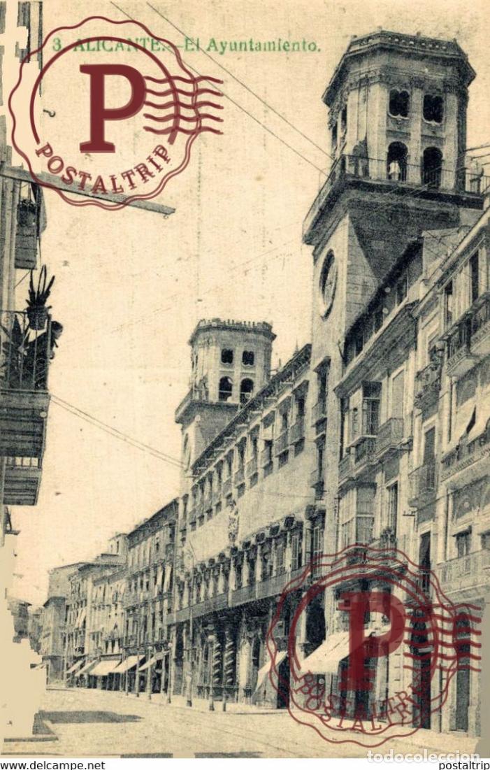 Postais: ALICANTE. AYUNTAMIENTO.