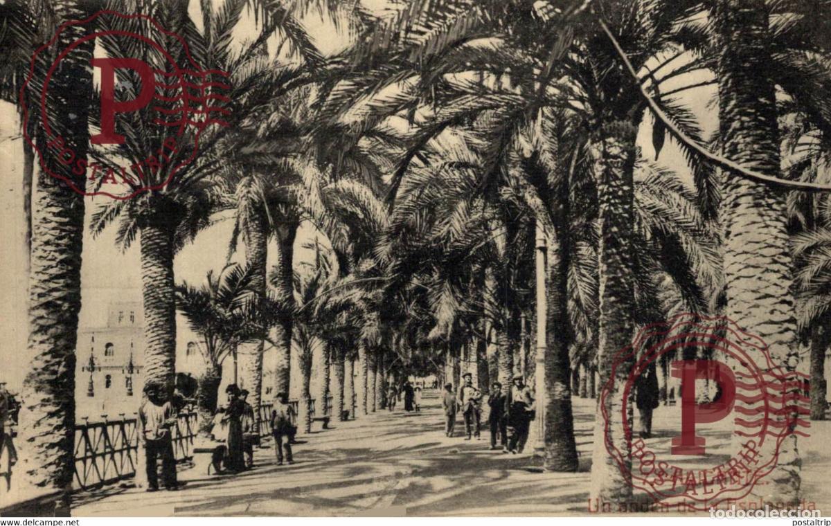 Postais: ALICANTE. ANDEN DE LA EXPLANADA.