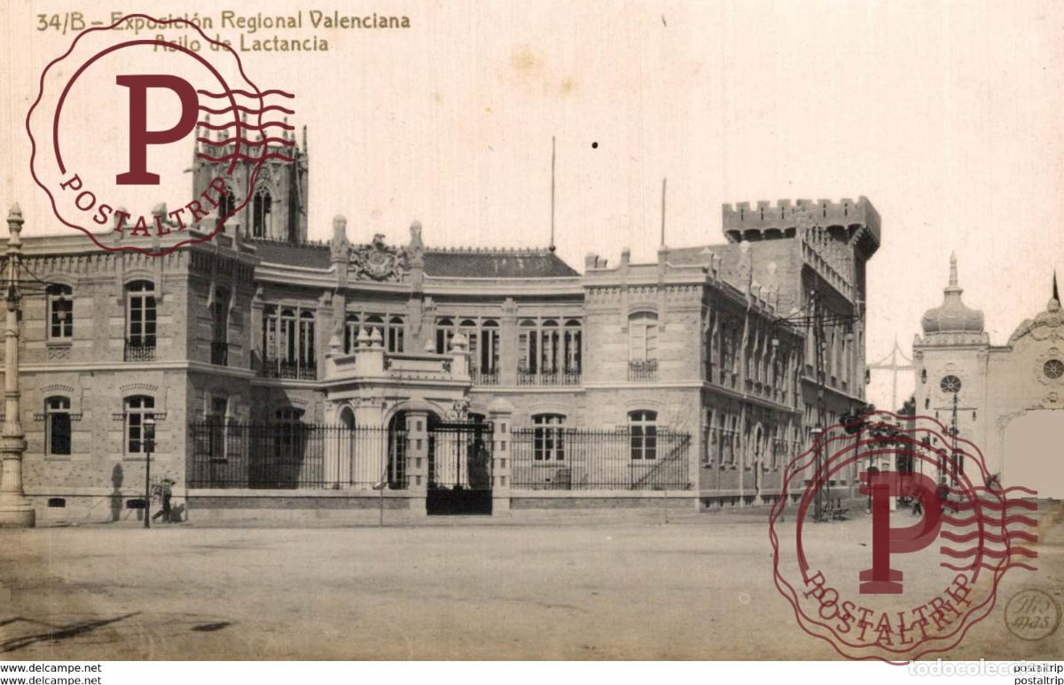 Postkarten: VALENCIA, EXPOSICION REGIONAL VALENCIANA. ASILO DE LACTANCIA. FOTOGRAFICA