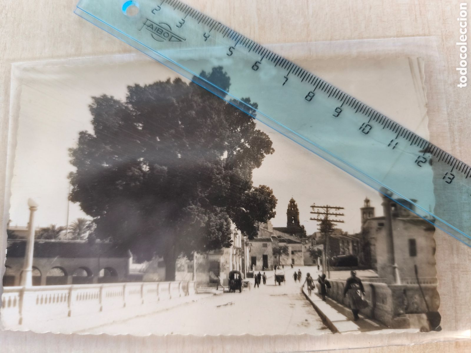 Postales: ASPE (Alicante) Antigua y rara postal editada por Ediciones Art&iacute;sticas - Avenida Avda Jos&eacute; Antonio