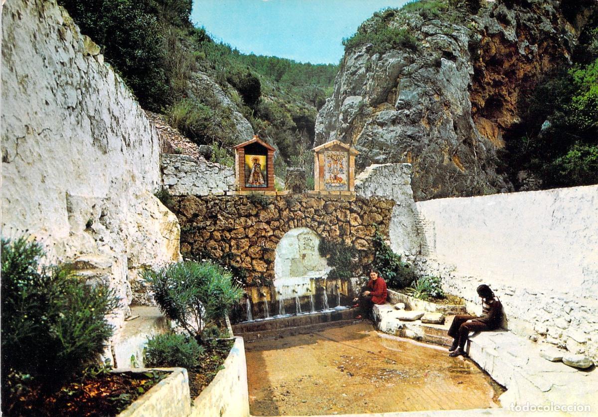 Postales: Postal de Montanejos, Fuente de los Ba&ntilde;os, Castell&oacute;n