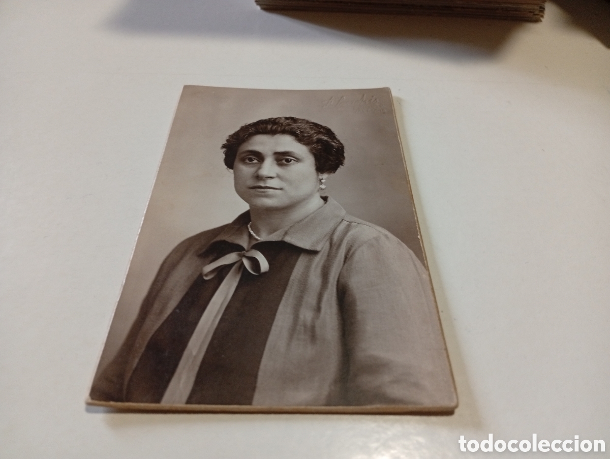 Postales: Postal antigua mujer,arte fotogr&aacute;fico f.sanchis, Valencia