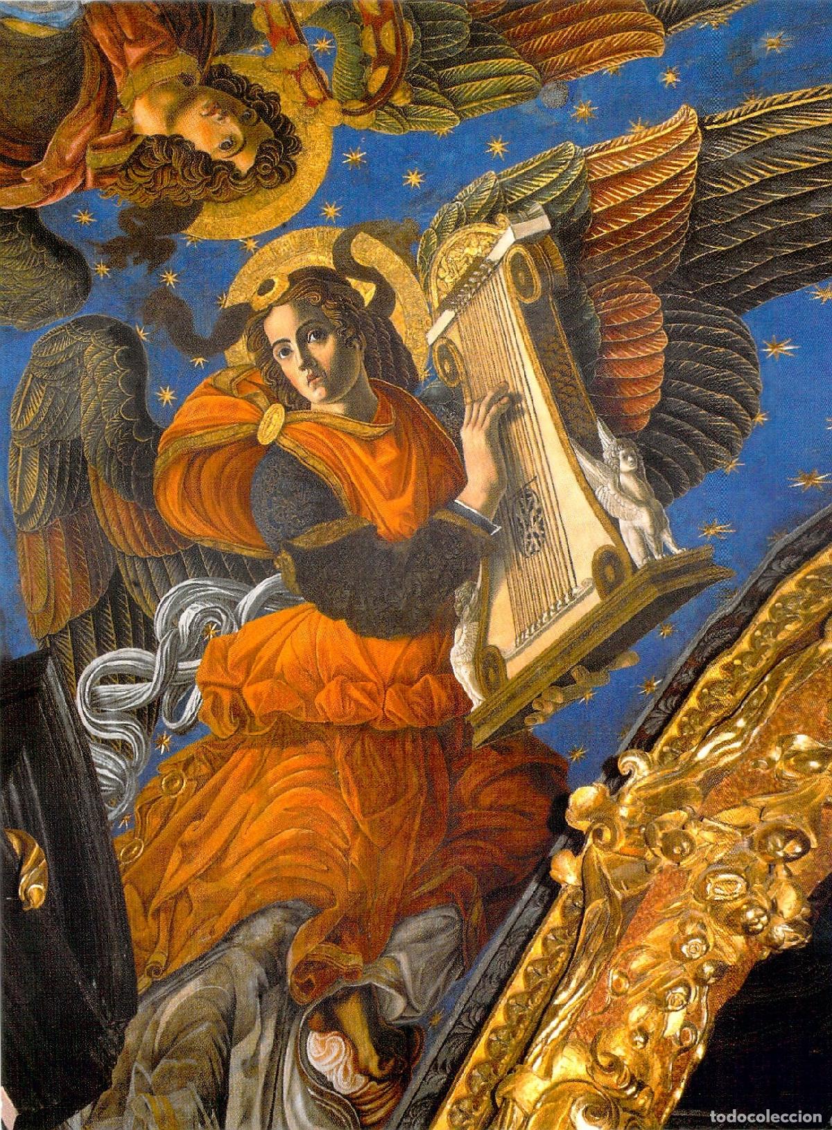 Postales: Postal &Aacute;ngel M&uacute;sico Catedral de Valencia Paolo da San Leocadio