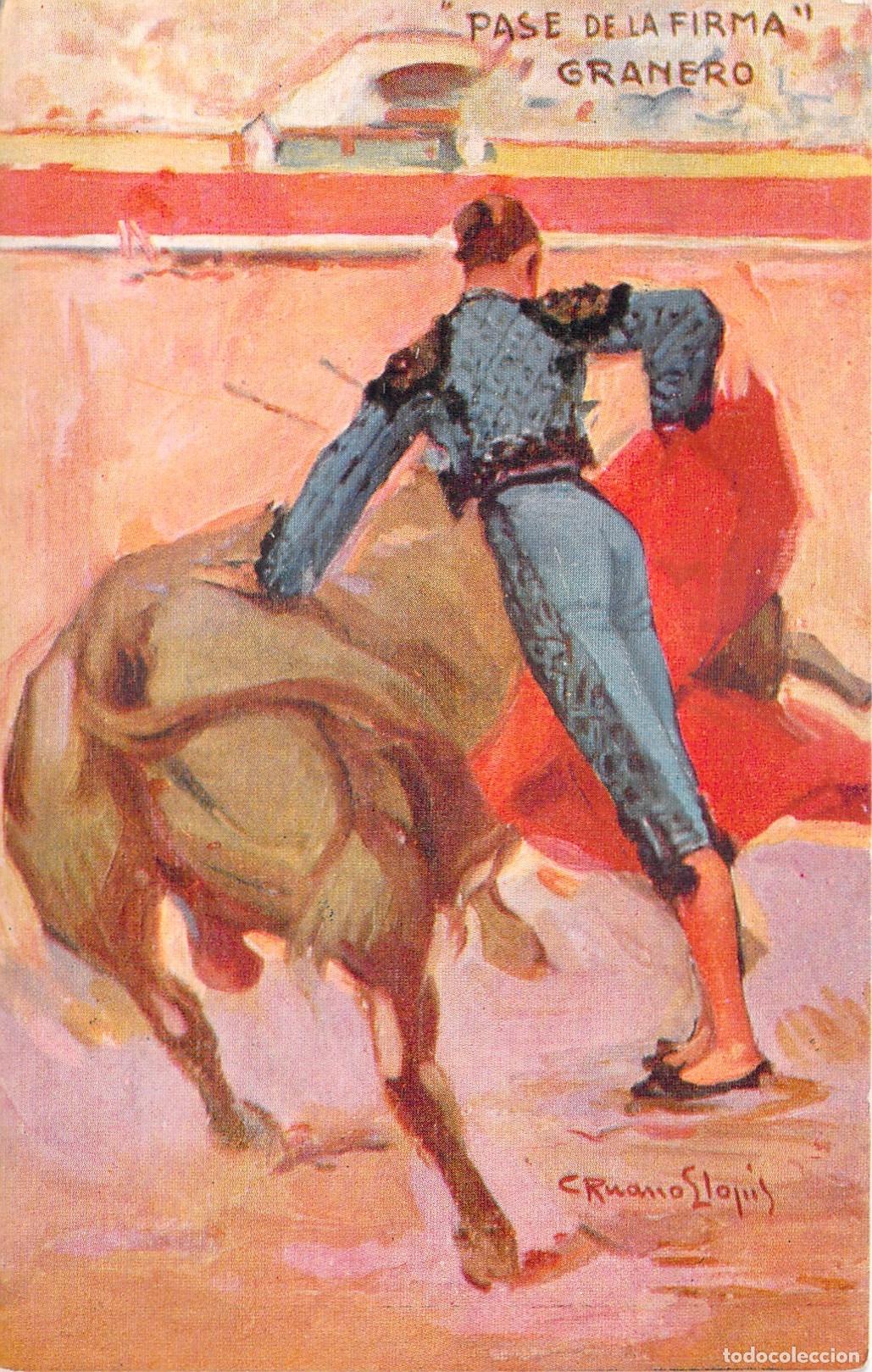 Postales: Tarjeta Postal Tauromaquia Manuel Granero por Ruano Llopis