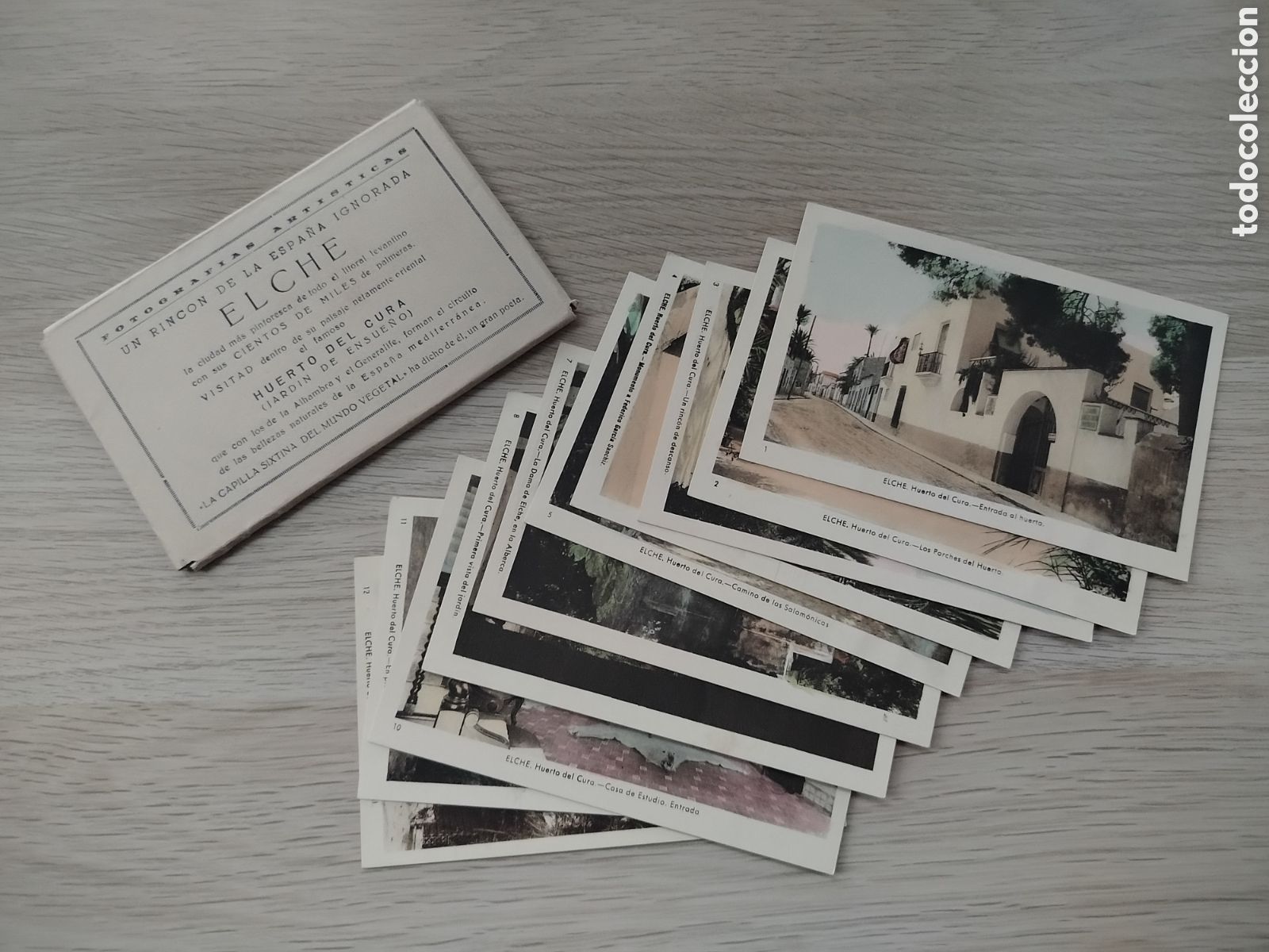 Postales: ELCHE-BLOCK POSTALES (ALICANTE) - UN RINC&Oacute;N DE LA ESPA&Ntilde;A IGNORADA