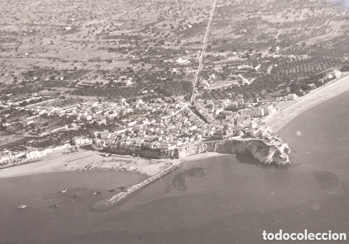 Postales: BENIDORM POSTAL FOTOGR&Aacute;FICA FOTOGRAF&Iacute;A ALACANT C. 1955