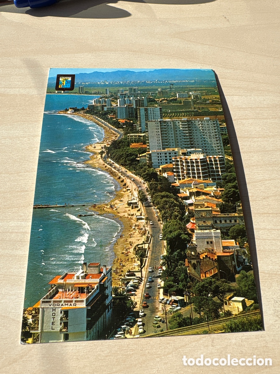 Postales: POSTAL DE CASTELL&Oacute;N. A&Ntilde;O 1969. BENICASIM LAS VILLAS 72 ESCUDO ORO. Circulada. ASM
