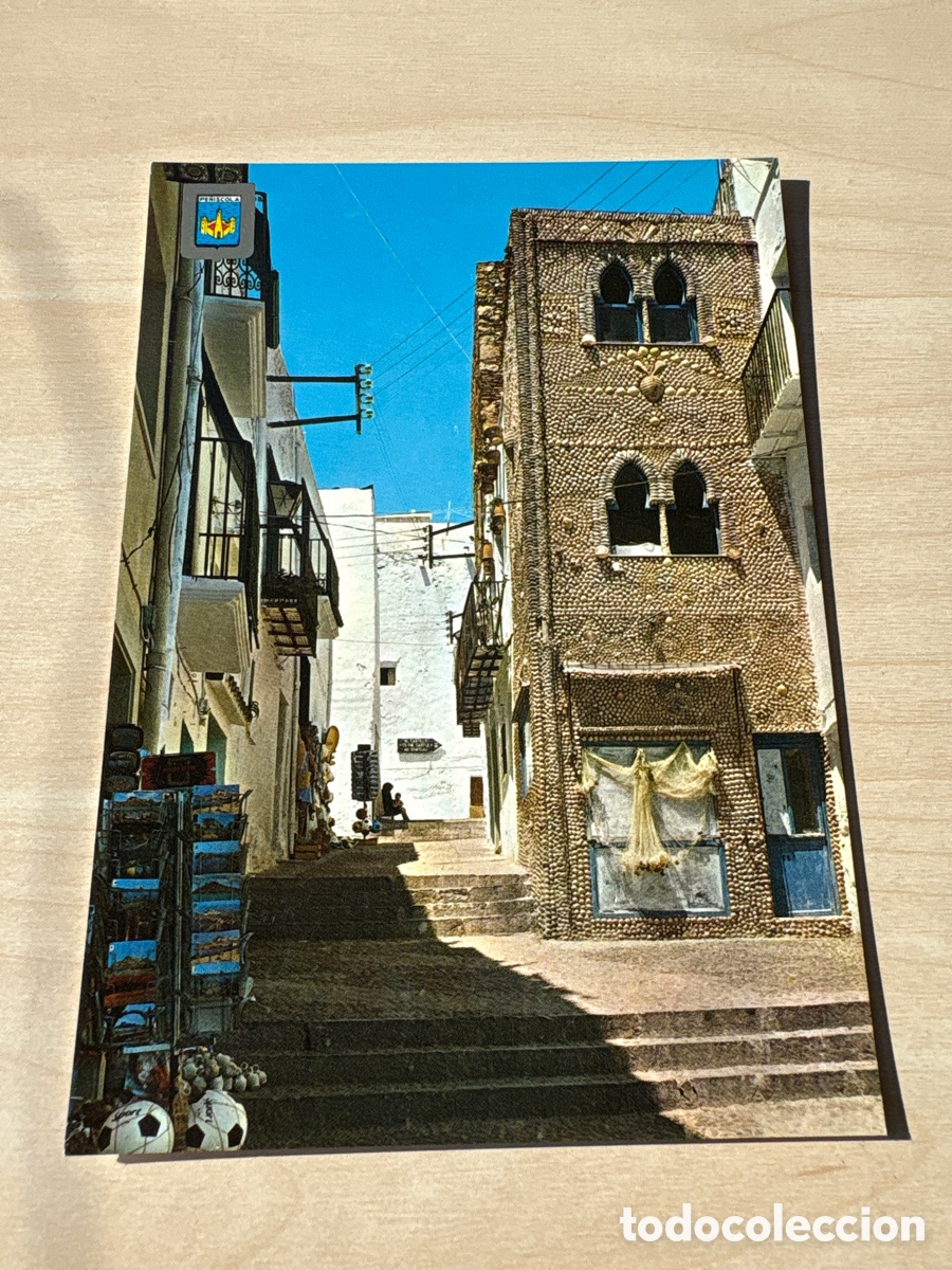 Postales: n&ordm; 78 Pe&ntilde;iscola Castell&oacute;n casa de las conchas ed. Comas sin circular. ASM