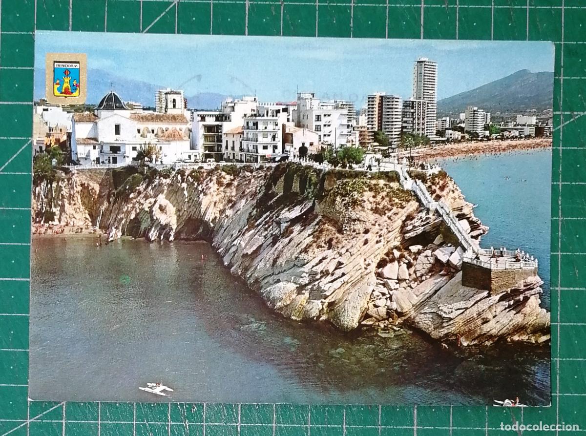 Postales: TARJETA POSTAL. BENIDORM (Alicante). N&ordm; 80 Mirador del Castillo sobre el Mediterr&aacute;neo. - A. Subirats