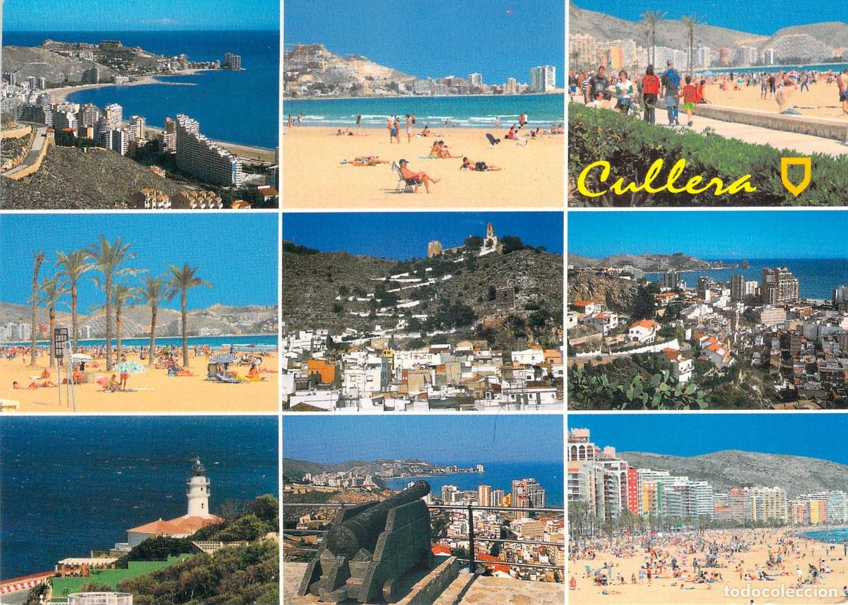 Postcards: Tarjeta Postal Multivista de Cullera, Valencia - Playas y Paisajes