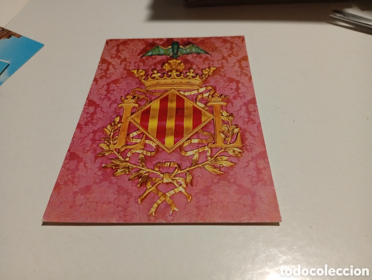 Postales: Postal escudo Valencia