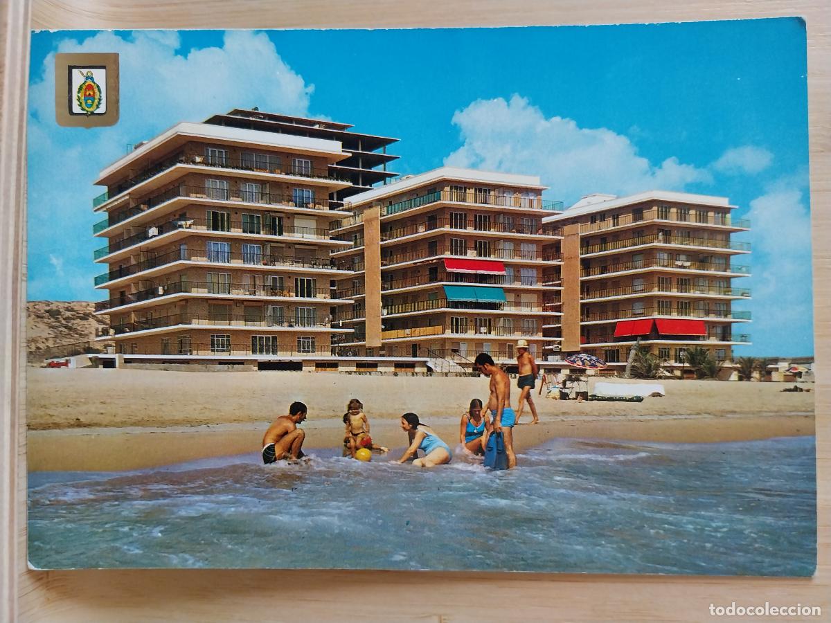 Postales: PLAYA ARENALES DEL SOL ELCHE ALICANTE ED FISA 32 ESCRITA A&Ntilde;OS 70 ORIGINAL ANIMADA VINTAGE