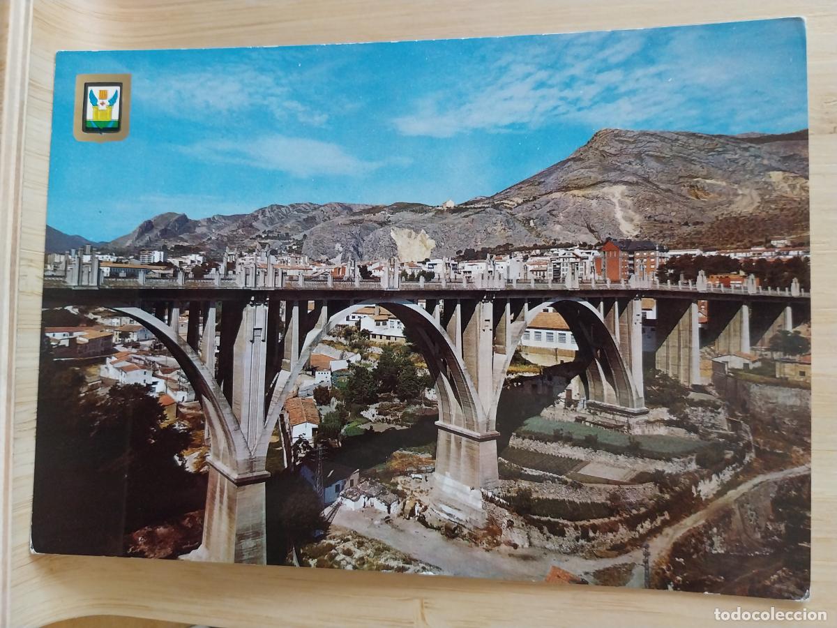 Postales: PUENTE SAN JORGE ALCOY ALICANTE ED FISA 1 SC ORIGINAL