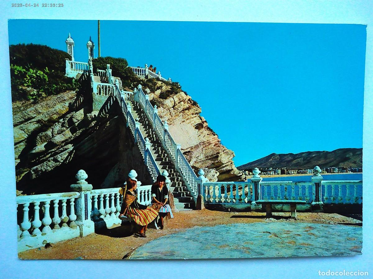 Postcards: POSTAL DE BENIDORM ( ALICANTE ): CASTILLO DE BENIDORM . A&Ntilde;OS 60