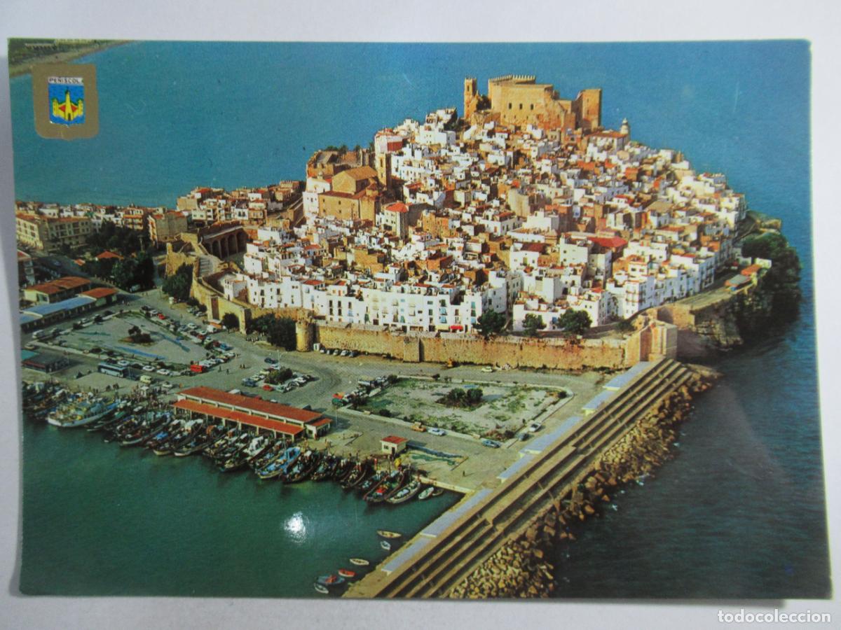 Postales: Pe&ntilde;&iacute;scola (Castell&oacute;n) - Vista a&eacute;rea - S/C