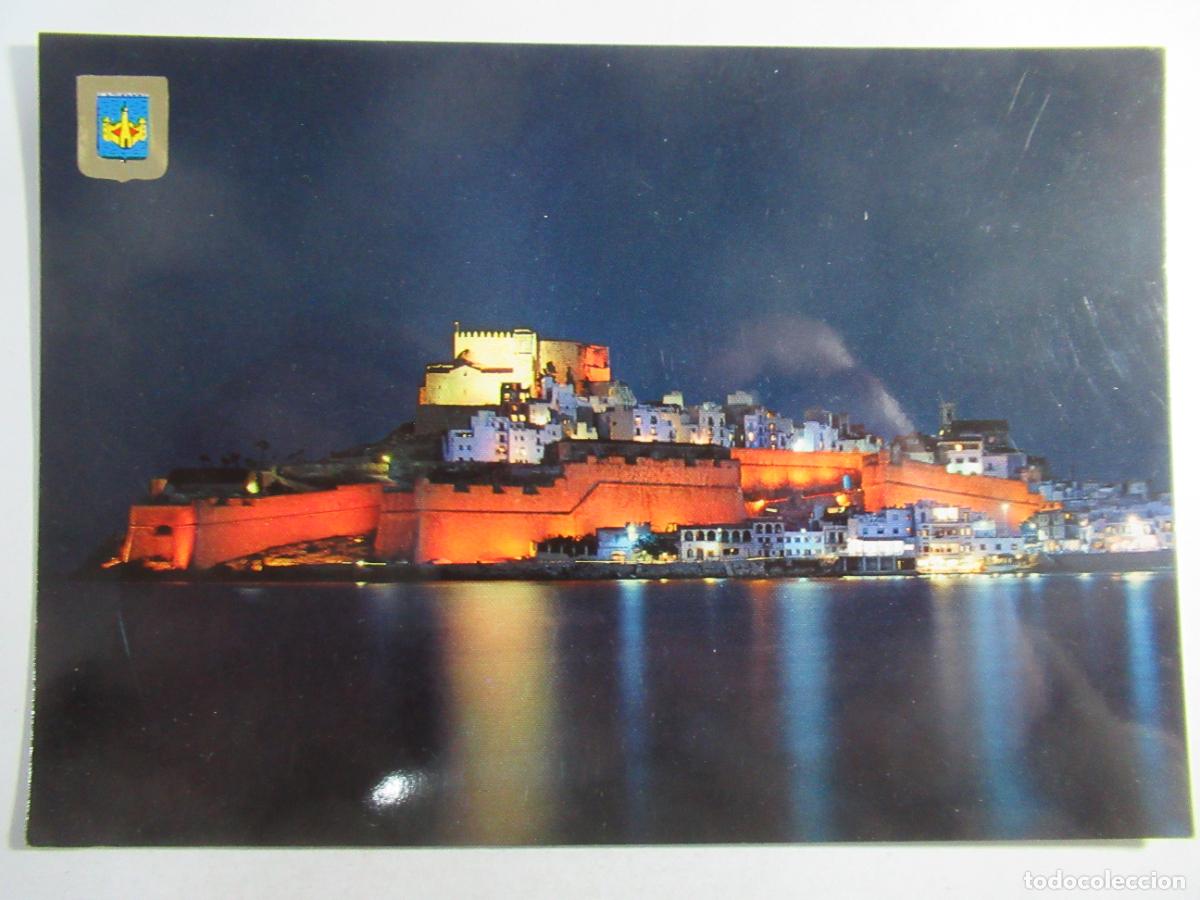 Postales: Pe&ntilde;&iacute;scola (Castell&oacute;n) - Vista nocturna - S/C
