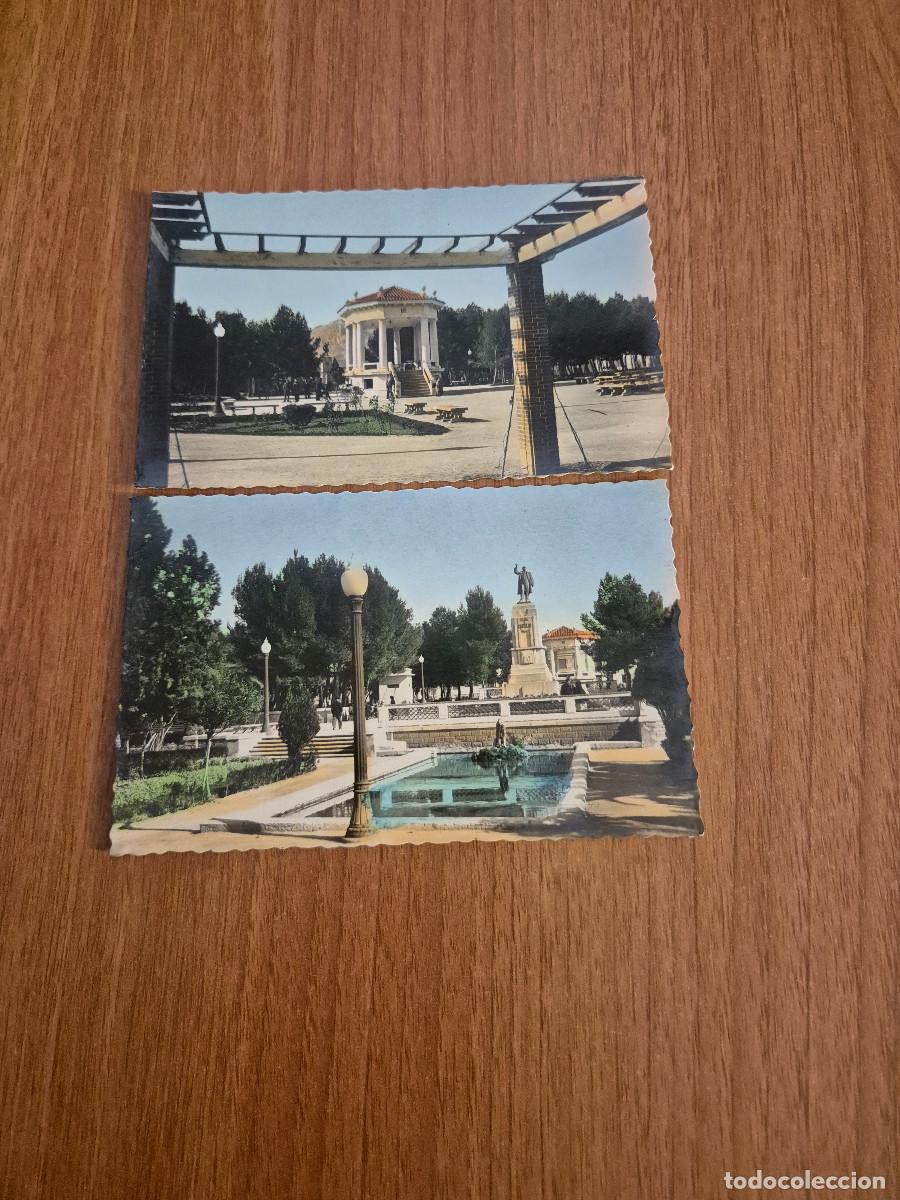 Postales: LOTE 2 POSTALES ELDA ALICANTE ESCRITAS.