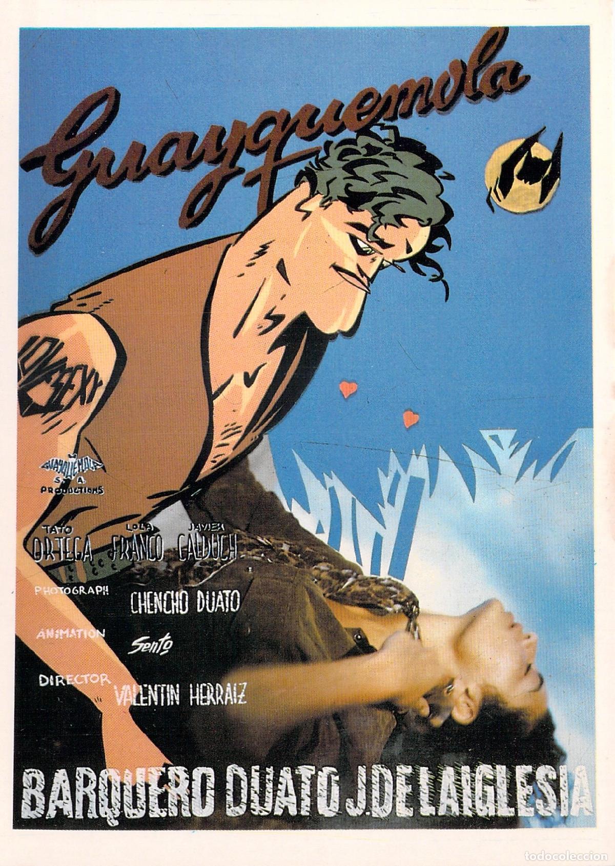 Cartes Postales: Postal Publicitaria Guayquemola S.A. Ilustraci&oacute;n de Sento