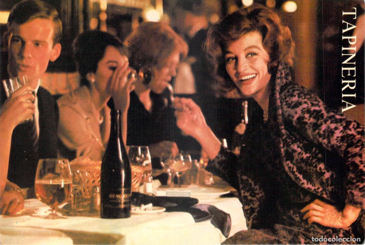 Postales: Postal Restaurante Tapiner&iacute;a de Valencia Escena de Cena Social