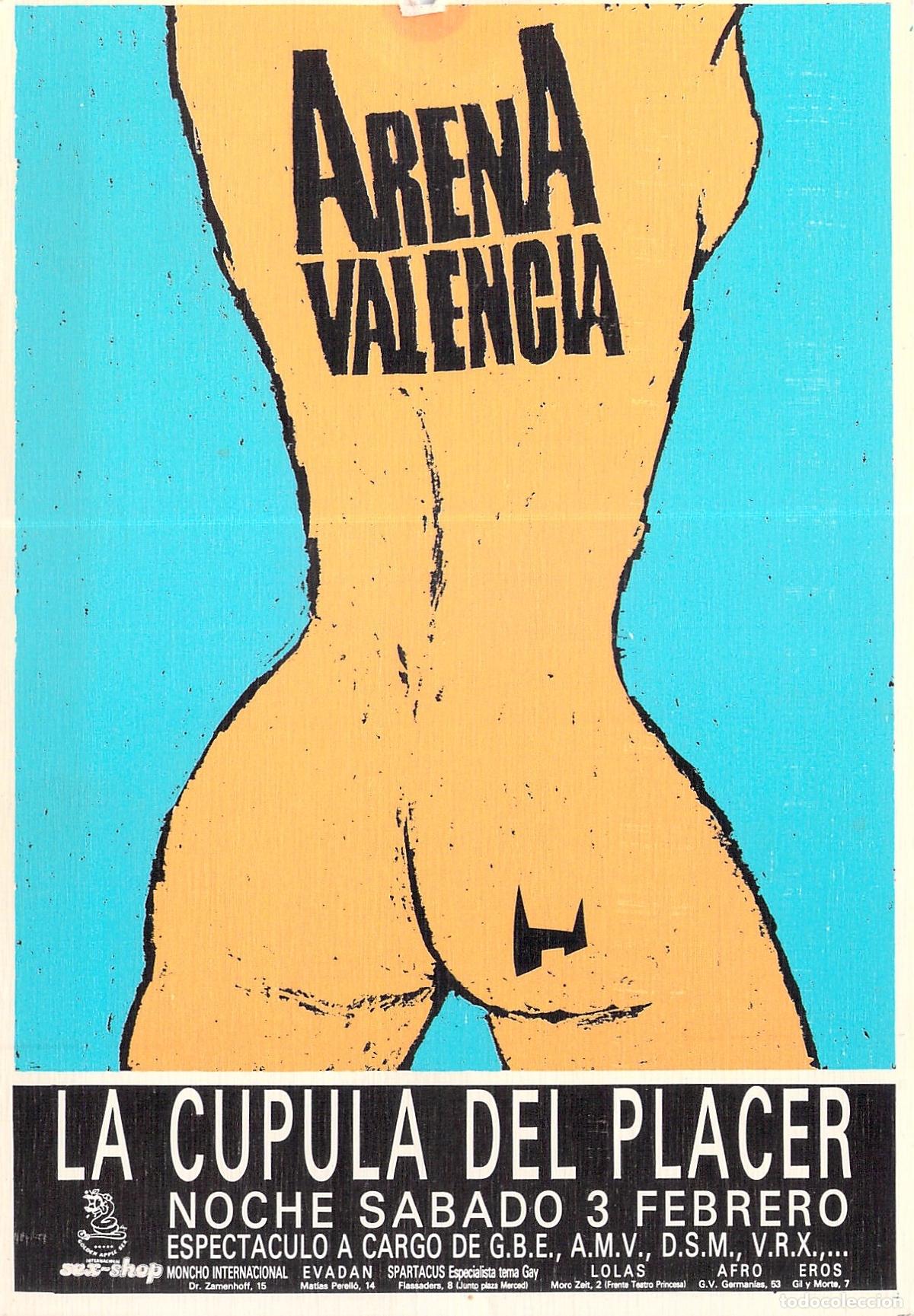 Postales: Postal Publicitaria Arena Valencia La C&uacute;pula del Placer Erotismo