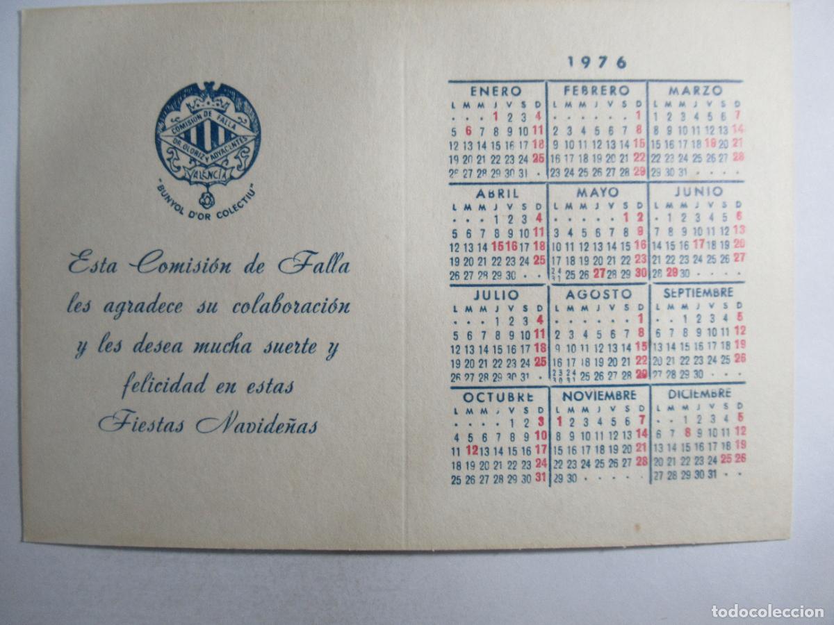 Postales: Valencia - Comisi&oacute;n de Fallas 1976 - Foto 2