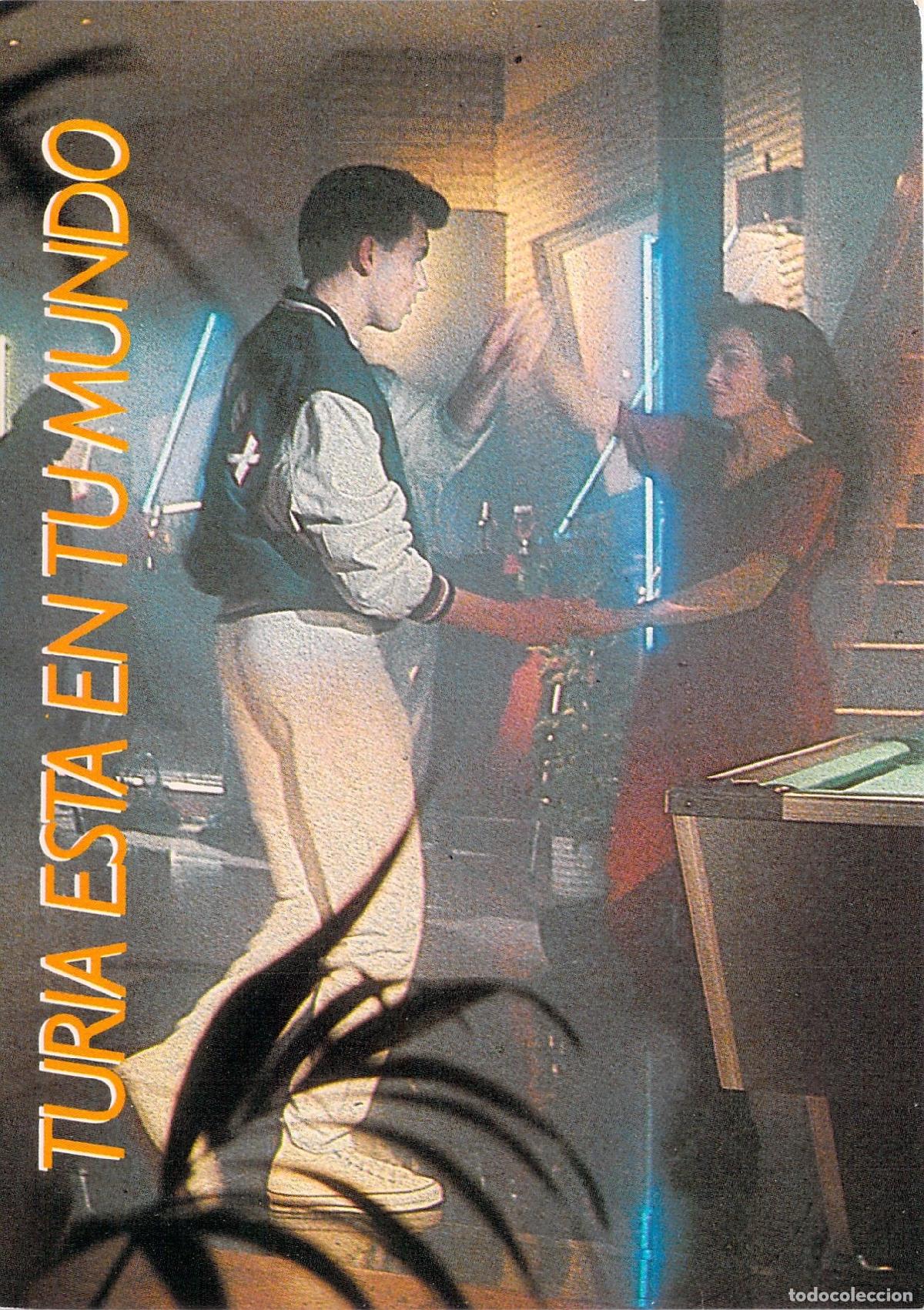 Postales: Postal Publicitaria Cervezas Turia - Escena de Baile y Ocio