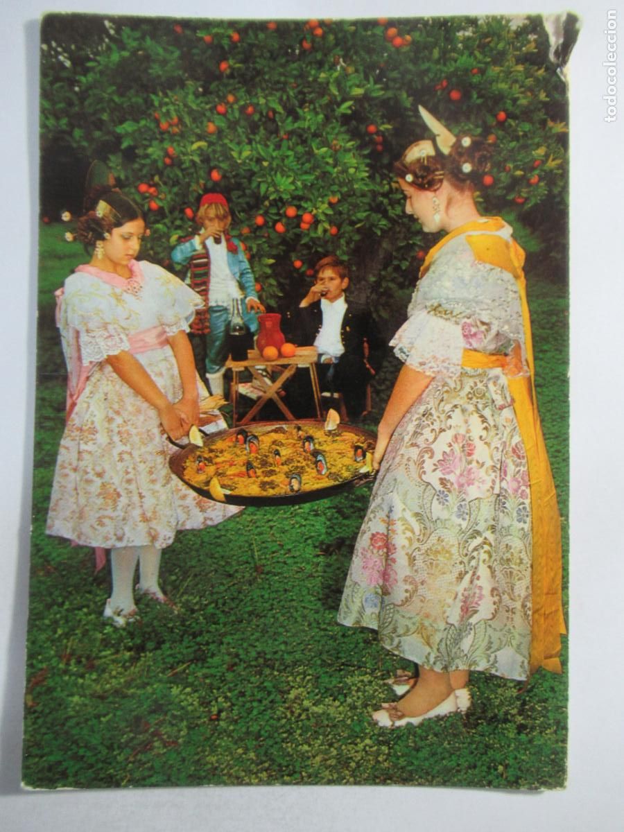 Postales: Valencia - Valencia T&iacute;pica - Circulada