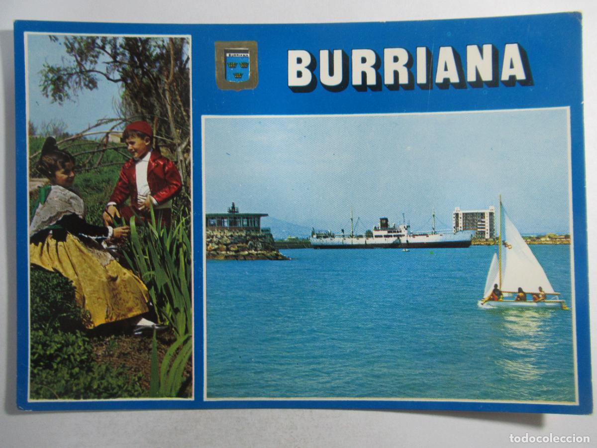 Postales: Burriana (Castell&oacute;n) - Diversos Aspectos - Escrita