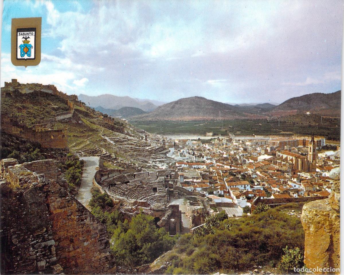 Postales: Postal de Sagunto con Vista del Teatro Romano