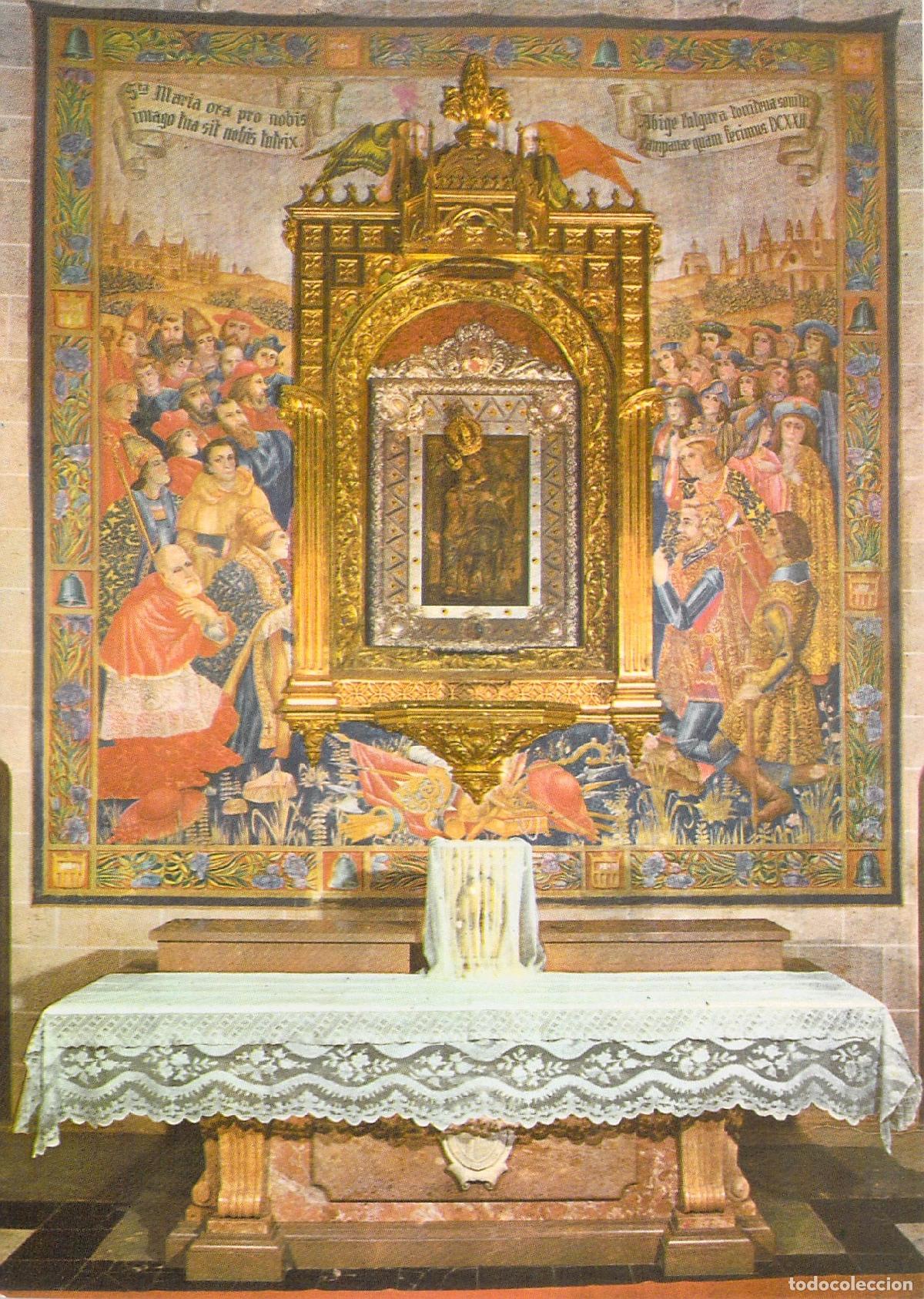 Postales: Postal Altar Mayor del Real Monasterio de Santa Mar&iacute;a de El Puig, Valencia