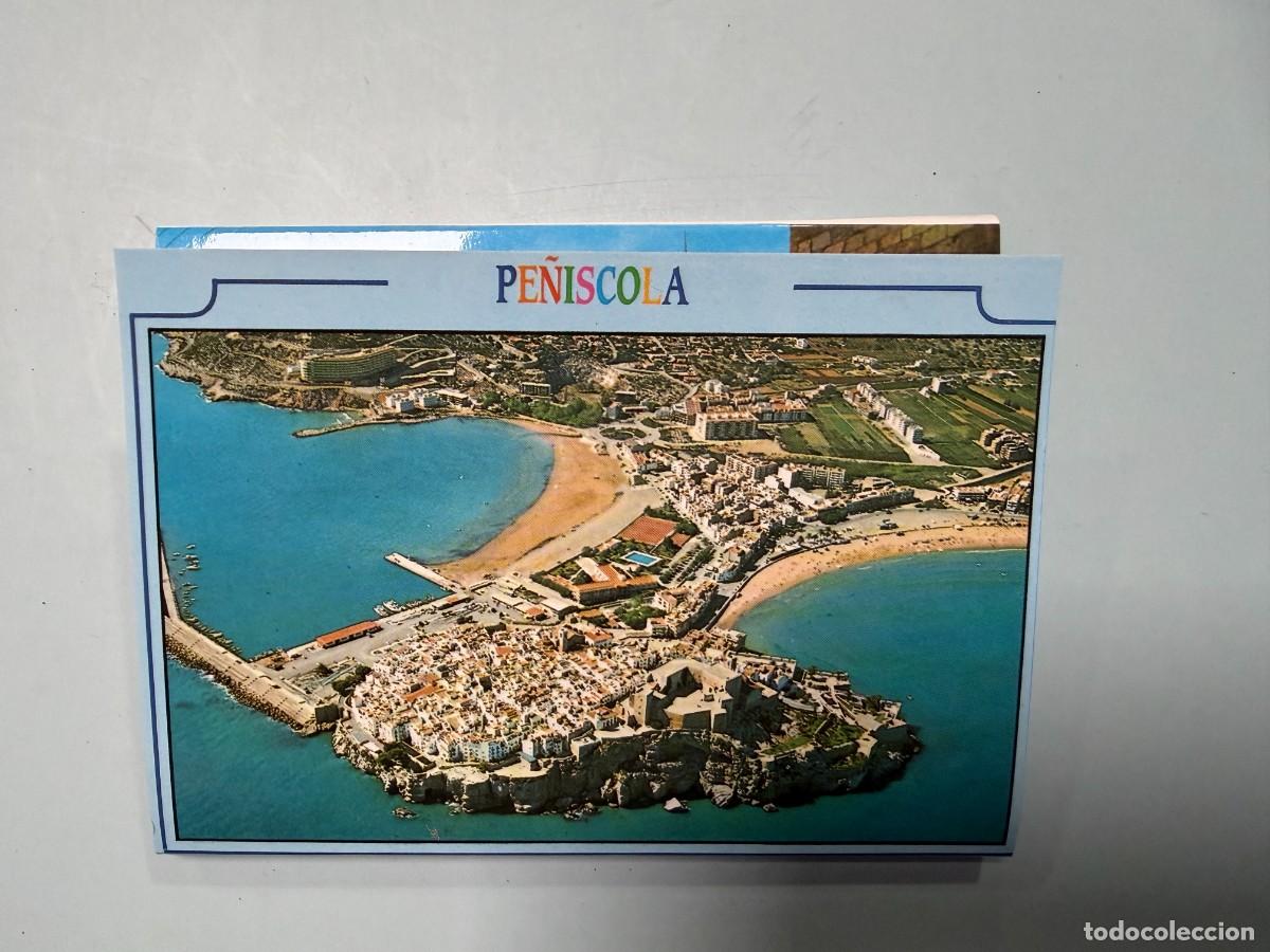 Postales: TIRA DE 10 POSTALES. CASTELL&Oacute;N. PE&Ntilde;ISCOLA. COSTA DEL AZAHAR. VER