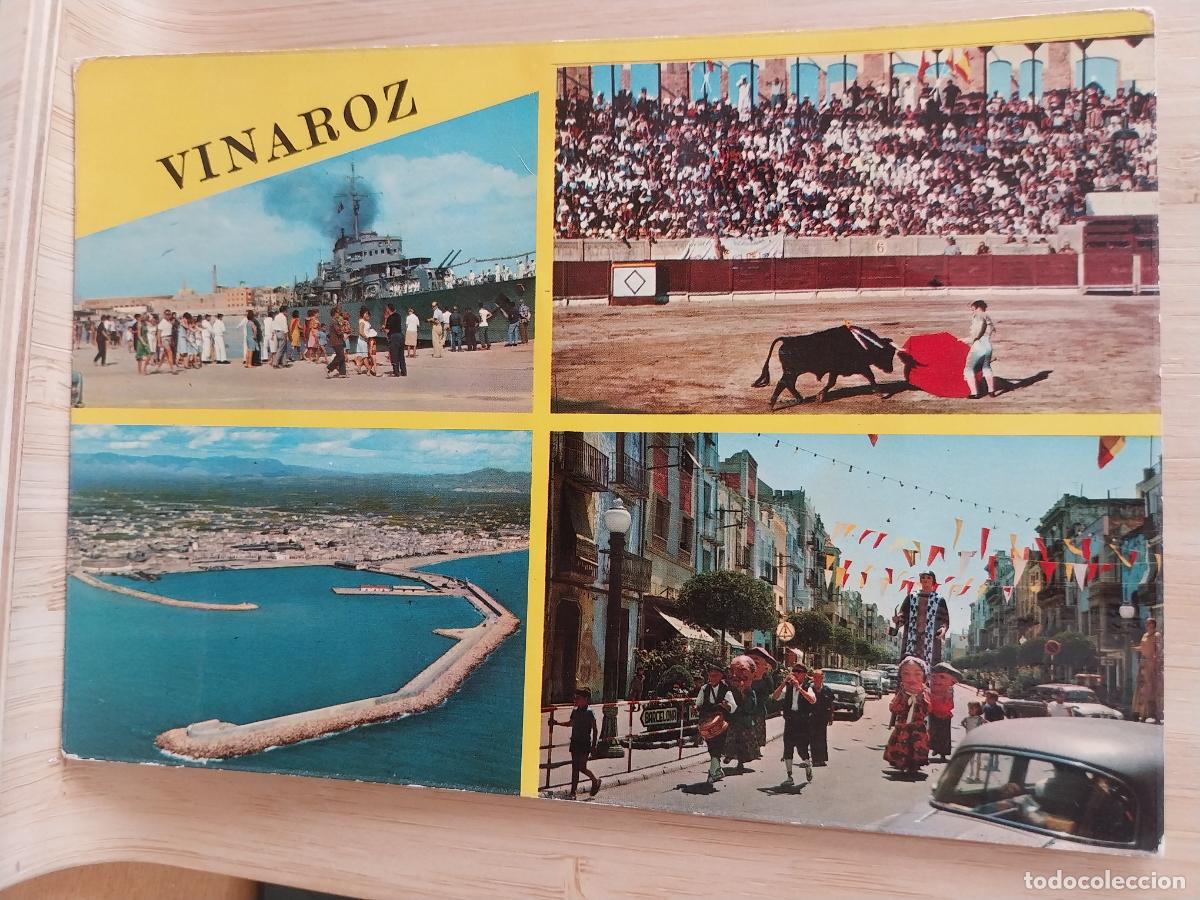 Postales: VINAROZ FIESTAS SAN JUAN Y SAN PEDRO JUNIO ED GRAFICAS HARRIS 29 A&Ntilde;OS 60 CIRCULADA