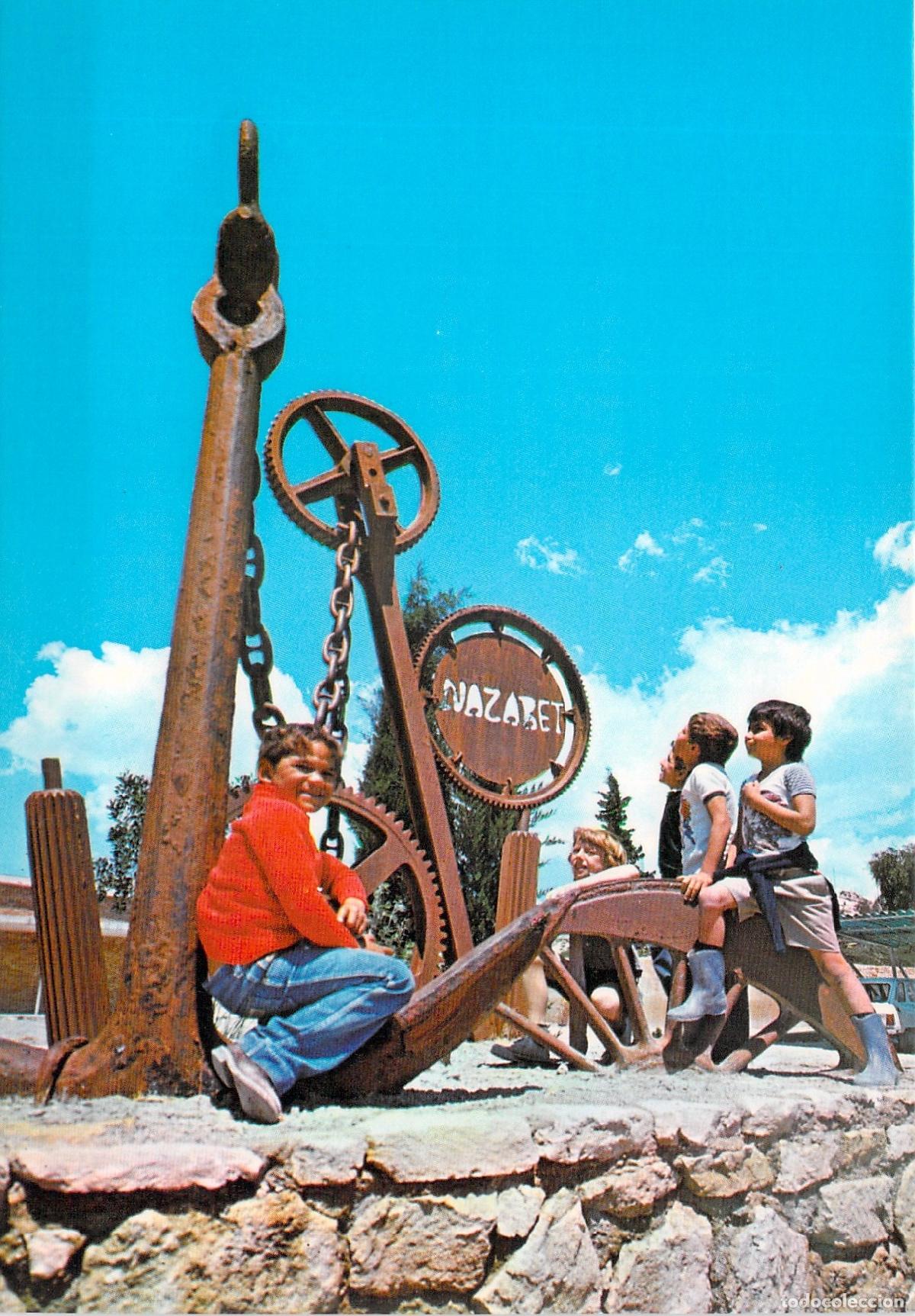 Postales: Postal Nazaret Ciudad de los Muchachos Alicante Escultura Ni&ntilde;os