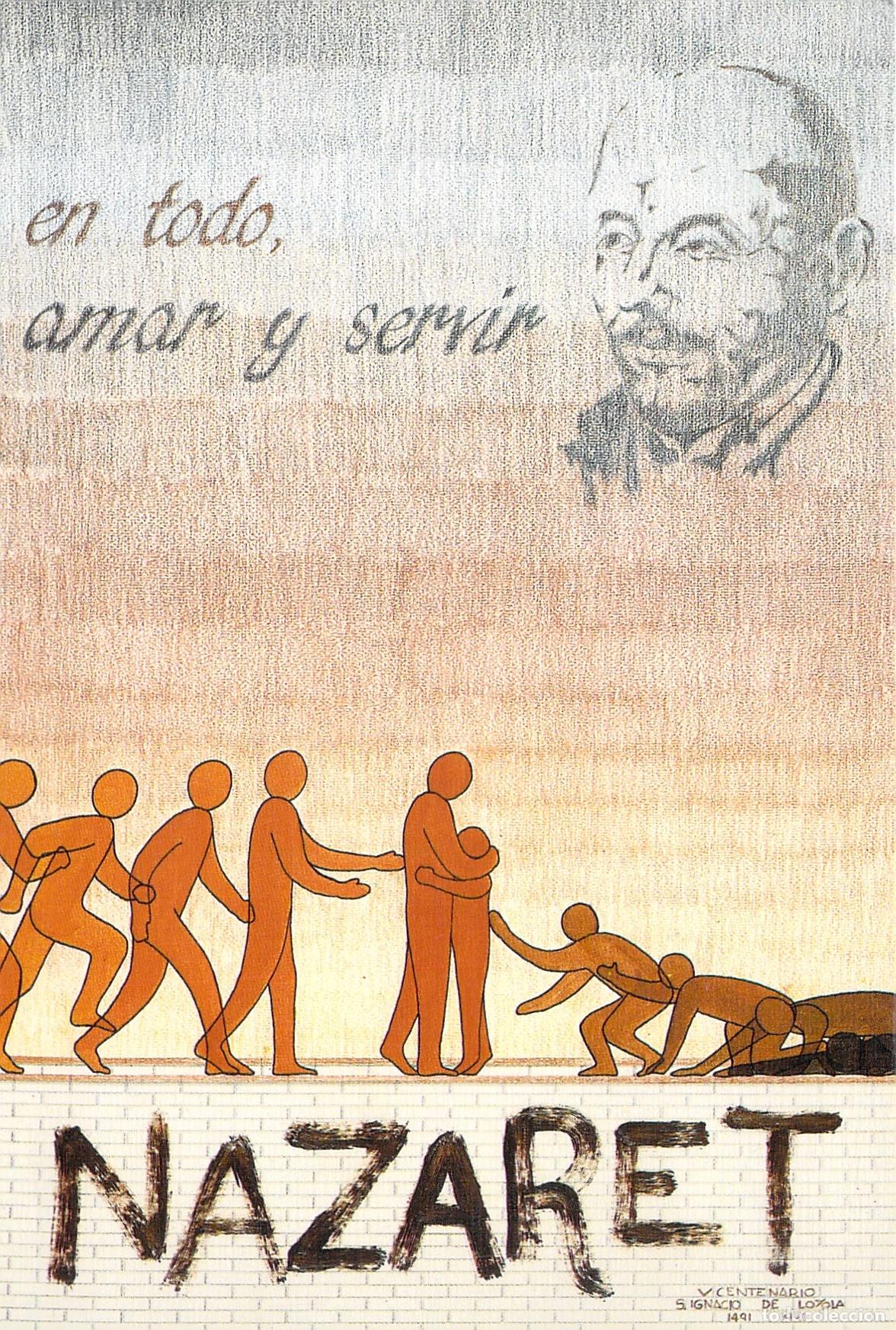 Postales: Postal San Ignacio de Loyola Nazaret Fundaci&oacute;n Padre Fontova Alicante