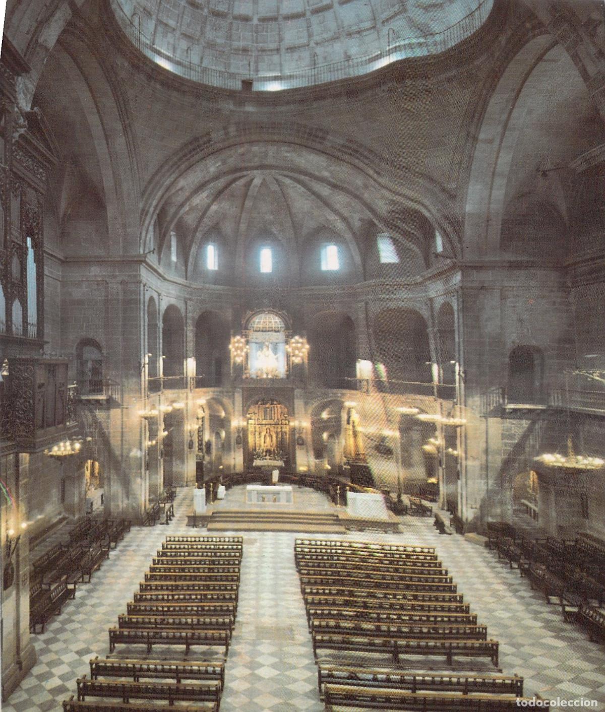 Postales: Postal de la Concatedral de San Nicol&aacute;s en Alicante, Nave Central