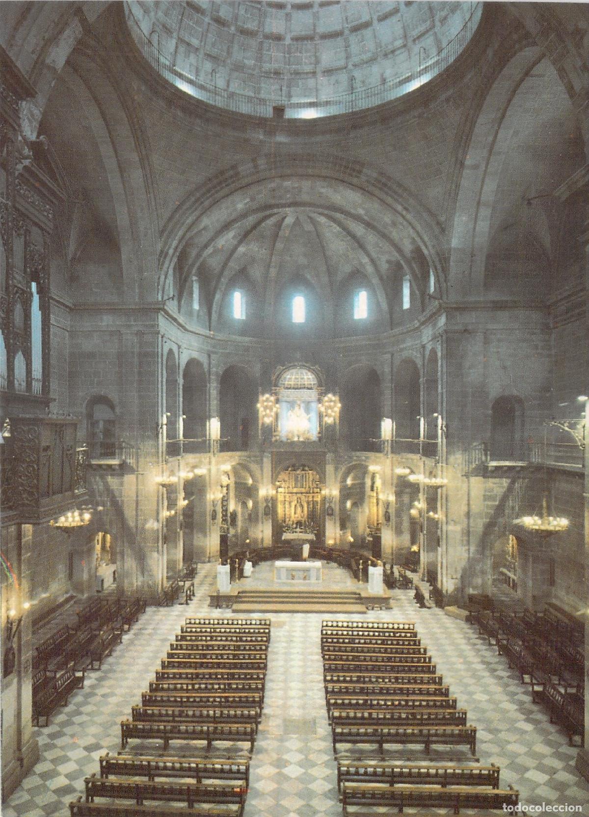 Postales: Postal Concatedral de San Nicol&aacute;s, Alicante, Nave Central
