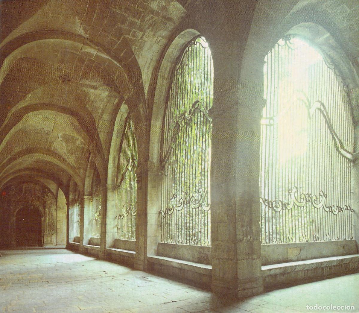 Postales: Postal de la Concatedral de San Nicol&aacute;s en Alicante, Claustro del Siglo XV