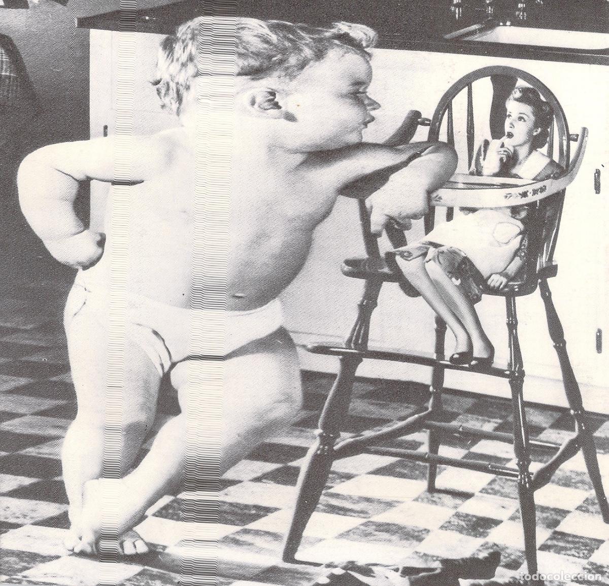 Postales: Postal Publicitaria Antonio Peluqueros Valencia Beb&eacute; Gigante