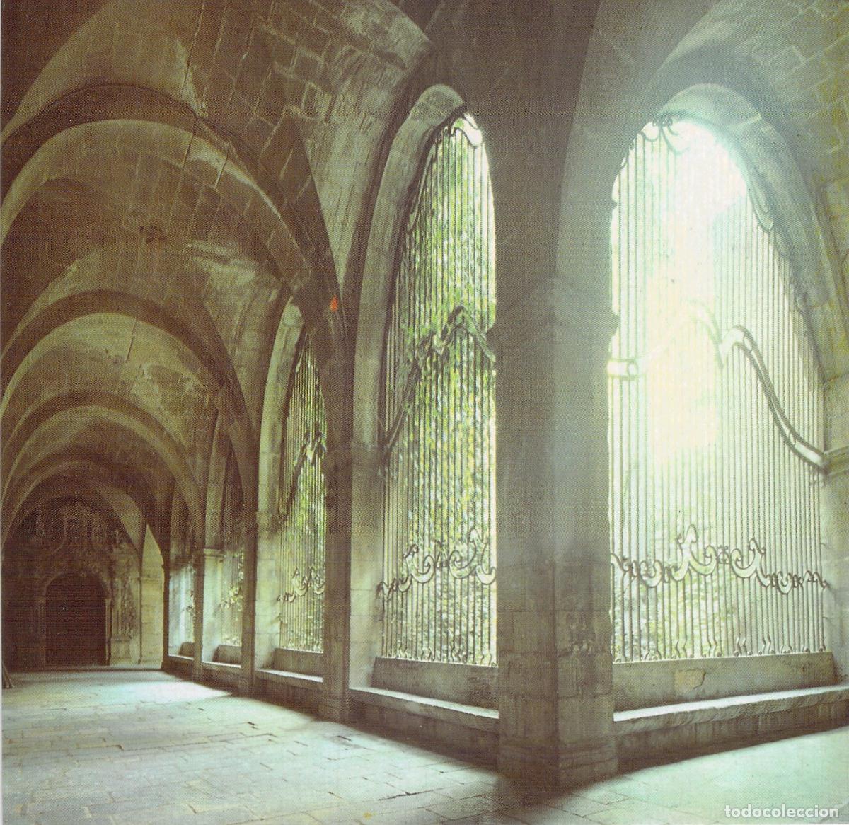 Postales: Postal de la Concatedral de San Nicol&aacute;s en Alicante, Claustro del Siglo XV