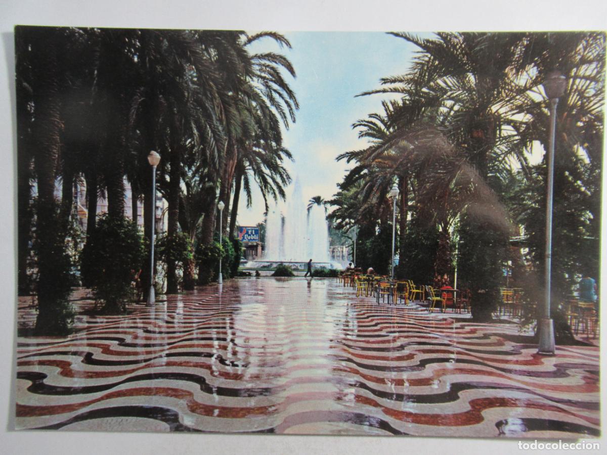 Postales: Alicante - Explanada Espa&ntilde;a - S/C