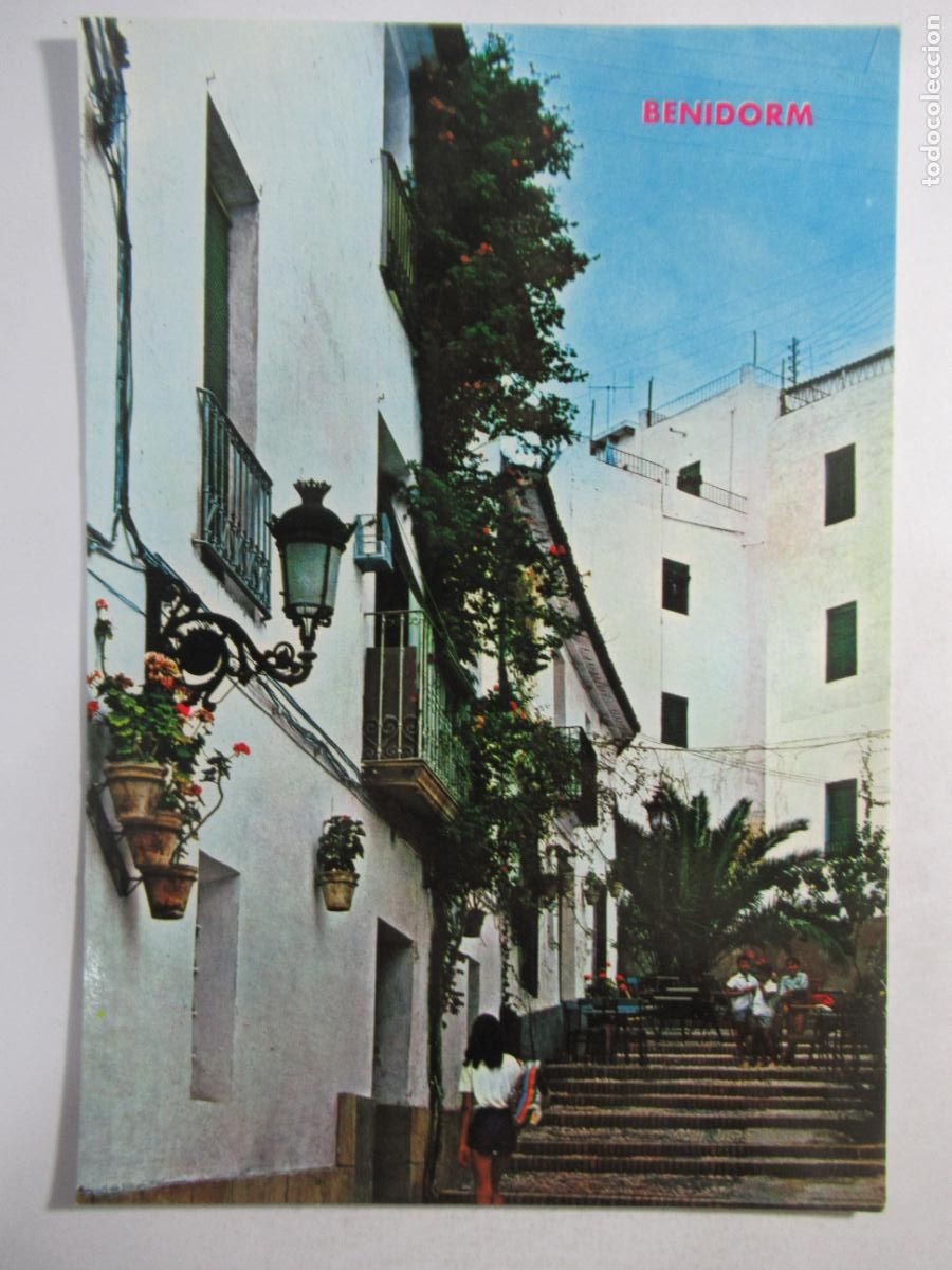 Postales: Benidorm (Alicante) - Calle T&iacute;pica - S/C