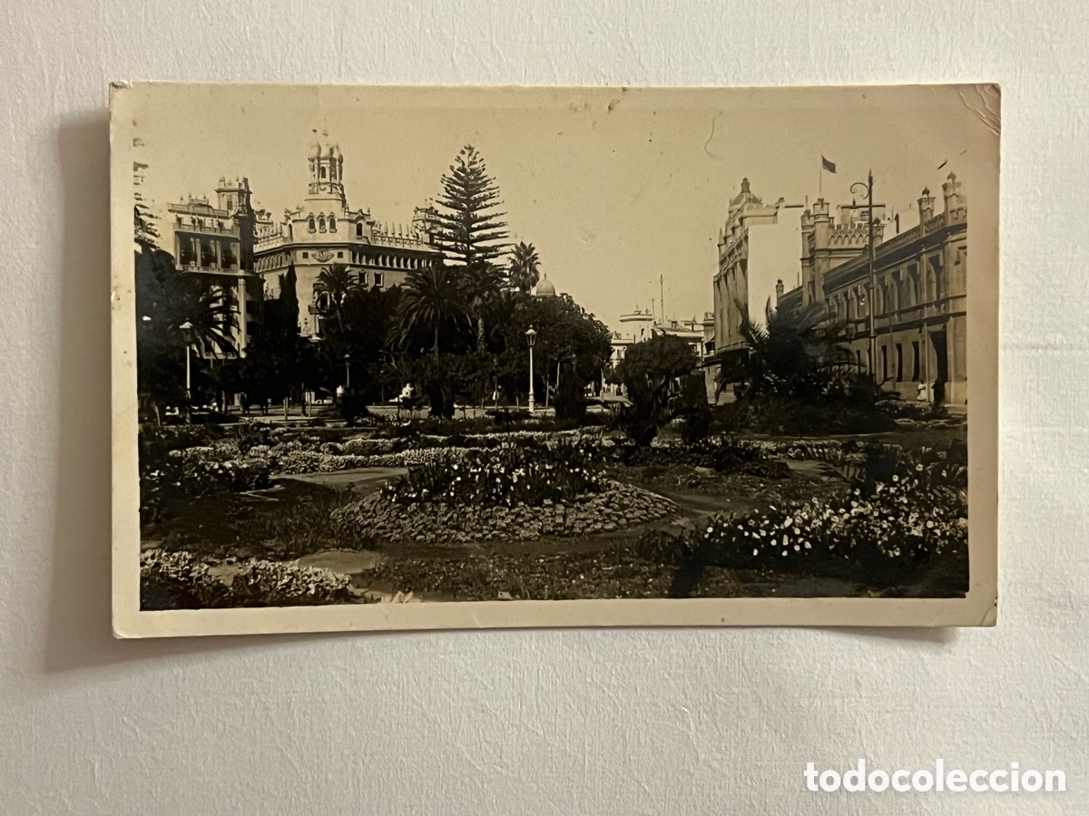 Postales: VALENCIA Postal fotogr&aacute;fica No.12, Plaza del Marqu&eacute;s de Estella. J. Dura (a.1943) circulada