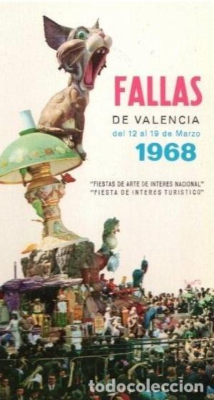 Postales: :::: CC87 - POSTAL - FALLAS DE VALENCIA - 1968 - Foto 1