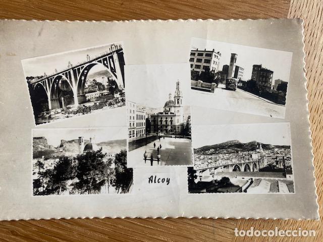 Postales: Alcoy. Postal multivista escrita 1961