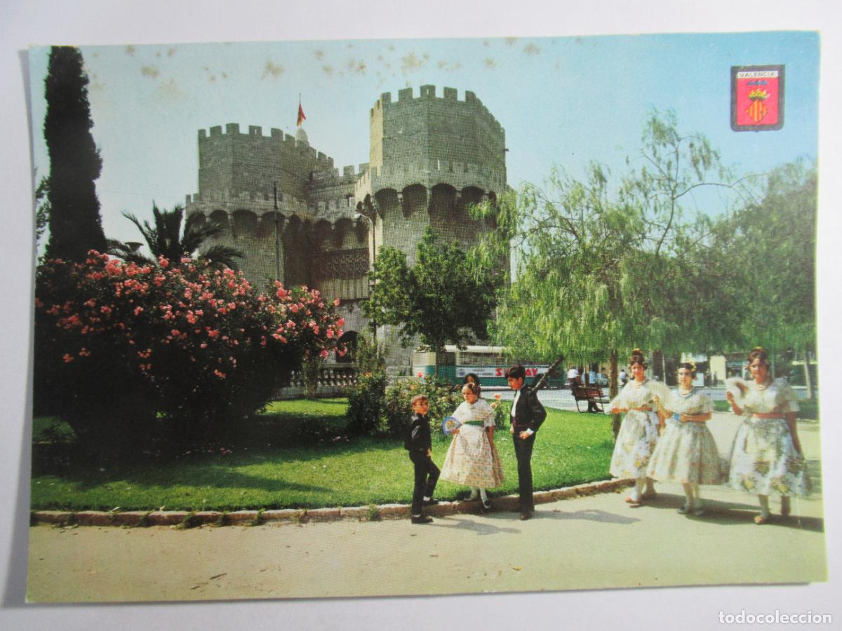 Postales: Valencia - Valencianos y Torres de Serranos - S/C