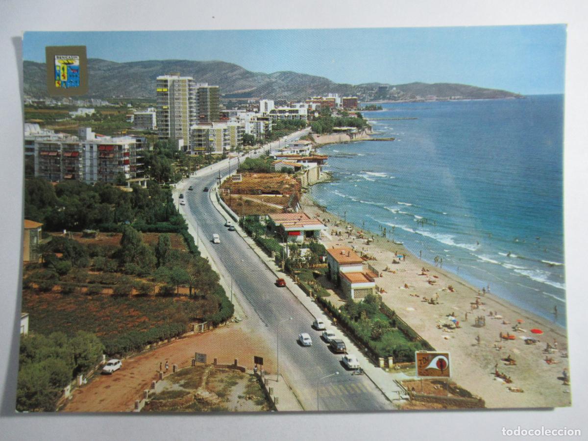Postales: Benicasim (Castell&oacute;n) - Vista parcial de Las Villas - Escrita