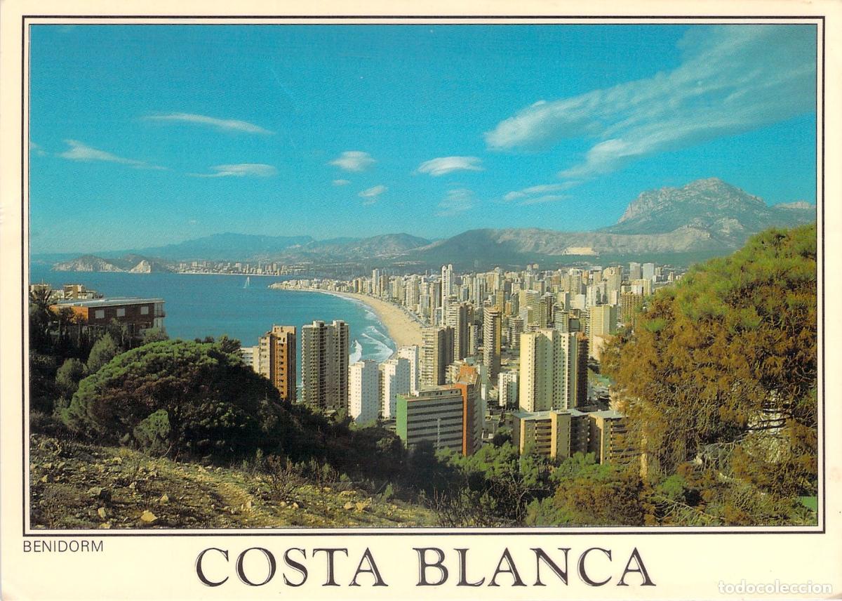 Postales: Postal de Benidorm Costa Blanca Vista de los Rascacielos