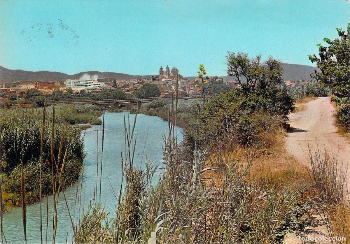 Postales: Postal de Ribarroja de T&uacute;ria Valencia con Vista del R&iacute;o T&uacute;ria
